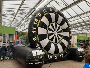 Korting schieten met Dartvoetbal