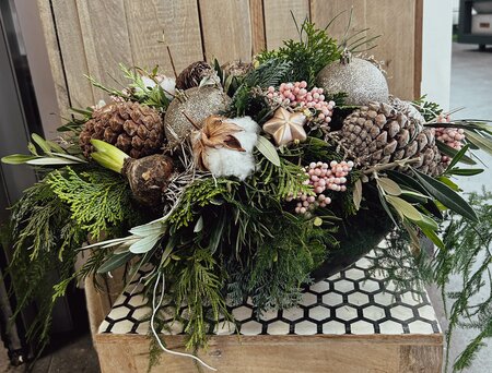 Workshop kerststukjes maken